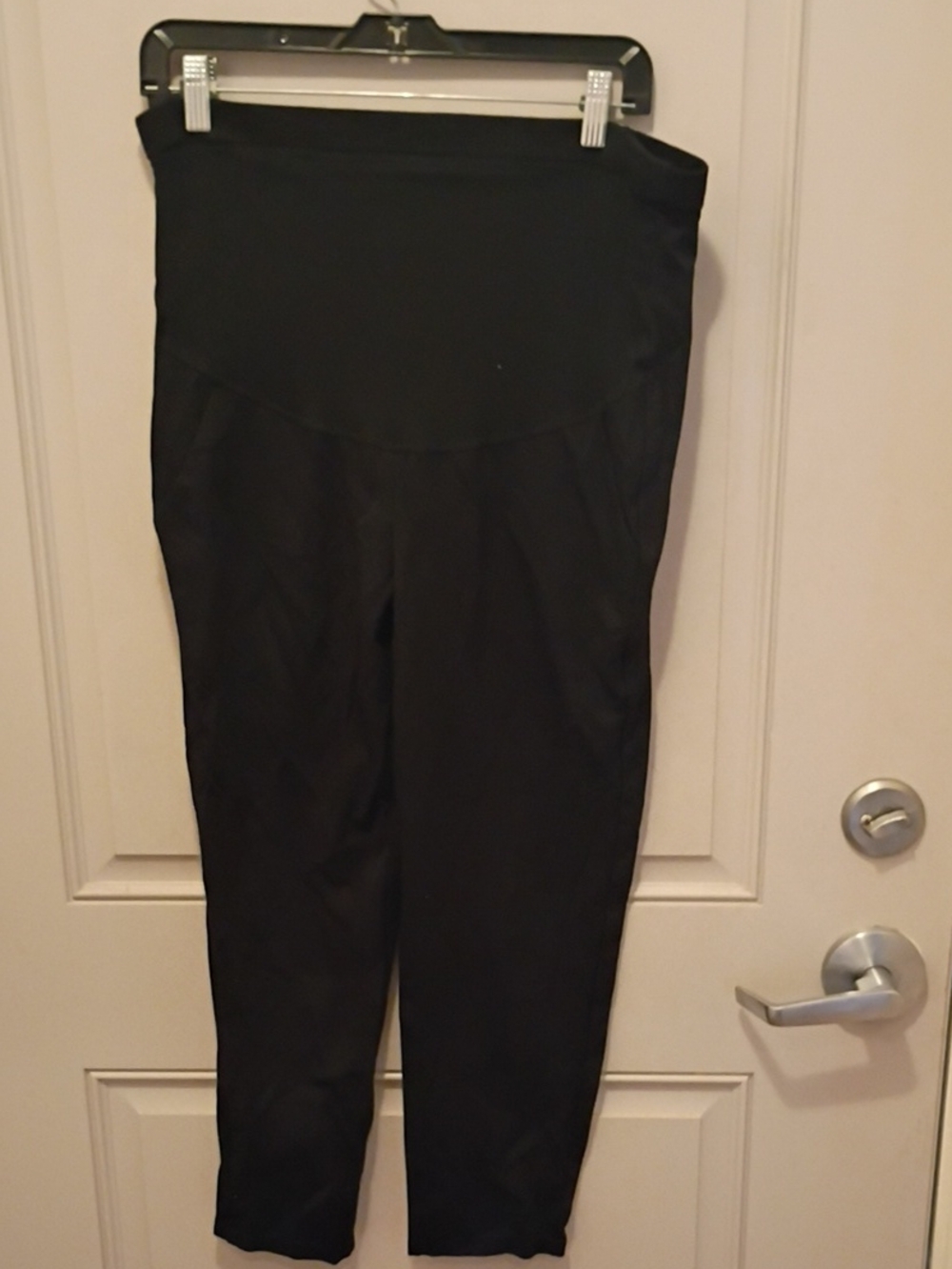 From Belly To Baby By Alina Mae Black Pull On Pants Size M
